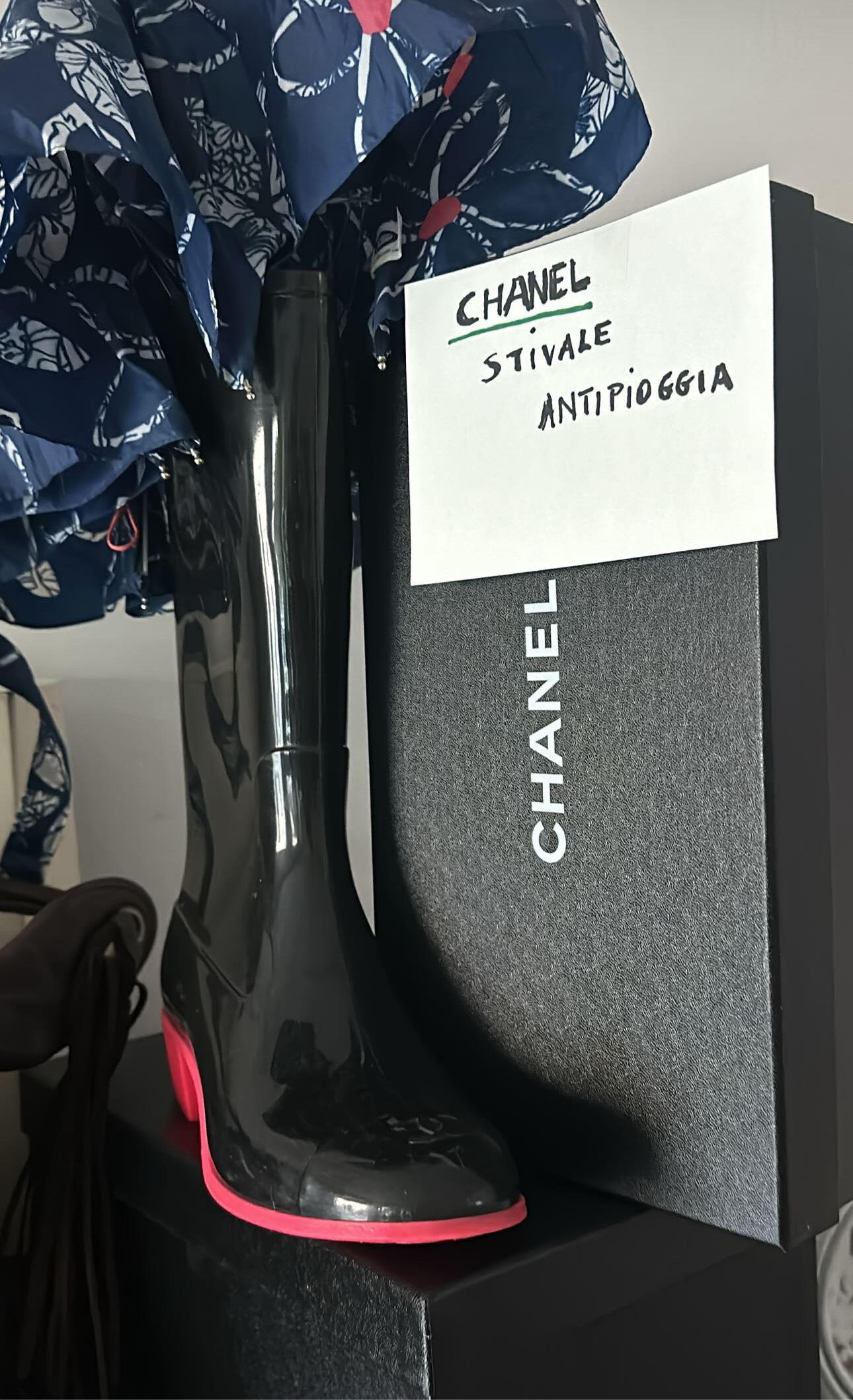 Stivali anti pioggia Chanel